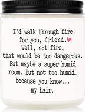 Best Friend Birthday Gifts, Funny Friend Candle, Handmade Lavender Scented Candl