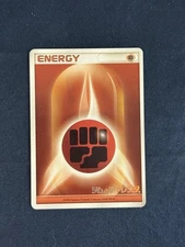 2006 Pokemon Card Gym Gold Star Challenge Promo Energy Card Fighting Energy