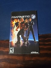 Fantastic 4 ps2 manual Only