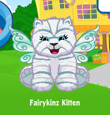 Webkinz Classic Fairykinz Kitten Virtual PET Adoption Code Only PROMO PET