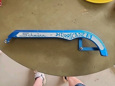 1978 SCHWINN STINGRAY HURRICANE 5 SPEED CHAINGUARD BLUE NICE ORIGINAL GUARD L$$K