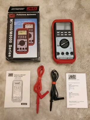 Rare Megger M7029 AVO Digital Multimeter New Old Stock NoB Boxed Manual
