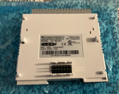 Automation Direct CLICK PROGRAMMABLE CONTROL C0-16CDD1 expansion 24 VDC digital 