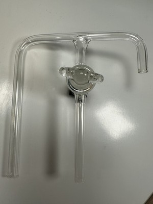 Glass Fritted Disc Gas Dispersion Tube Sparger Filter Lab Reactor Component