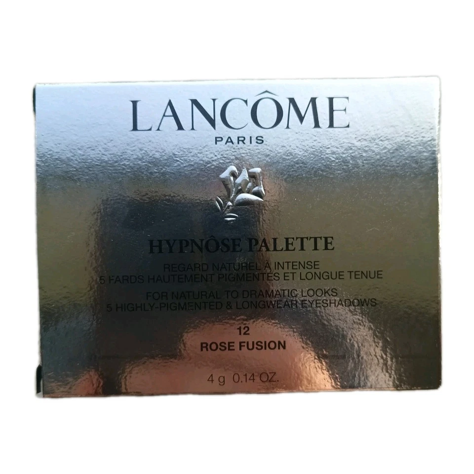 Paleta de sombras de ojos Lancome Hypnose #12 Rose Fusion tamaño completo nueva en caja sellada Foto 2 de 4