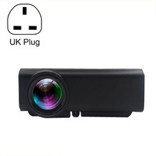 YG530 HD 1080P LED Projector Compact British Plug Black