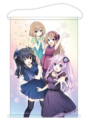 [Tapestry Wall scroll] Hyperdimension Neptunia 15th Anniv. B2 size New Japan