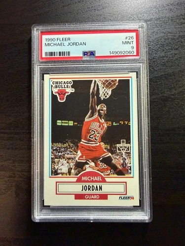 1990 Fleer Michael Jordan #26 PSA 9 MINT