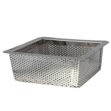Excellante Commercial Floor Drain Strainer, 304 Stainless Steel, 0.8Mm, 8-1/2-In