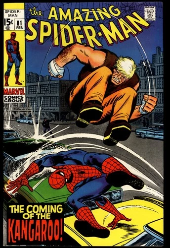 Amazing Spider-Man #81 Marvel 1969 (VF+) 1st App. of Kangaroo L@@K!