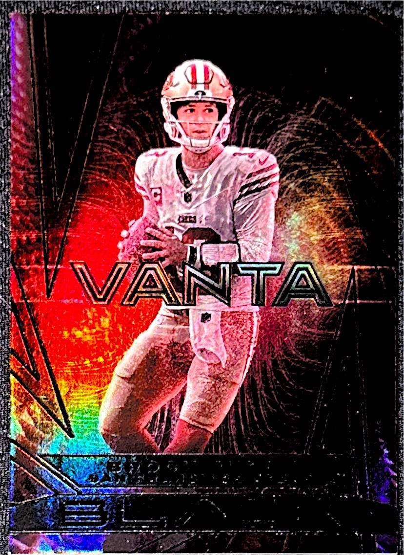 2024 PANINI BLACK BROCK PURDY VANTA SSP CASE HIT #V-BPY