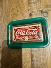 Vintage 1990 Coca-Cola Metal Tray - 4.5” X 6.5”