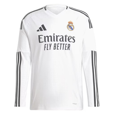Real Madrid 2024/5 Langarm Home Authentic Trikot - Größe M