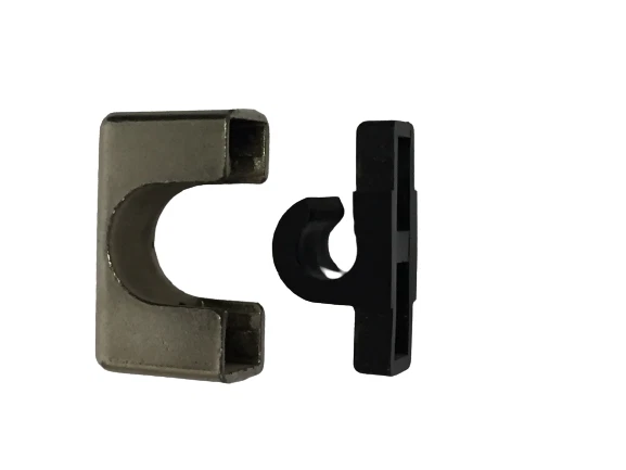 (1,99€/St.) 4x HUWIL Stangenführung für Profilstange Ø 6 mm, Drehstangenschloss - Bild 3 von 3