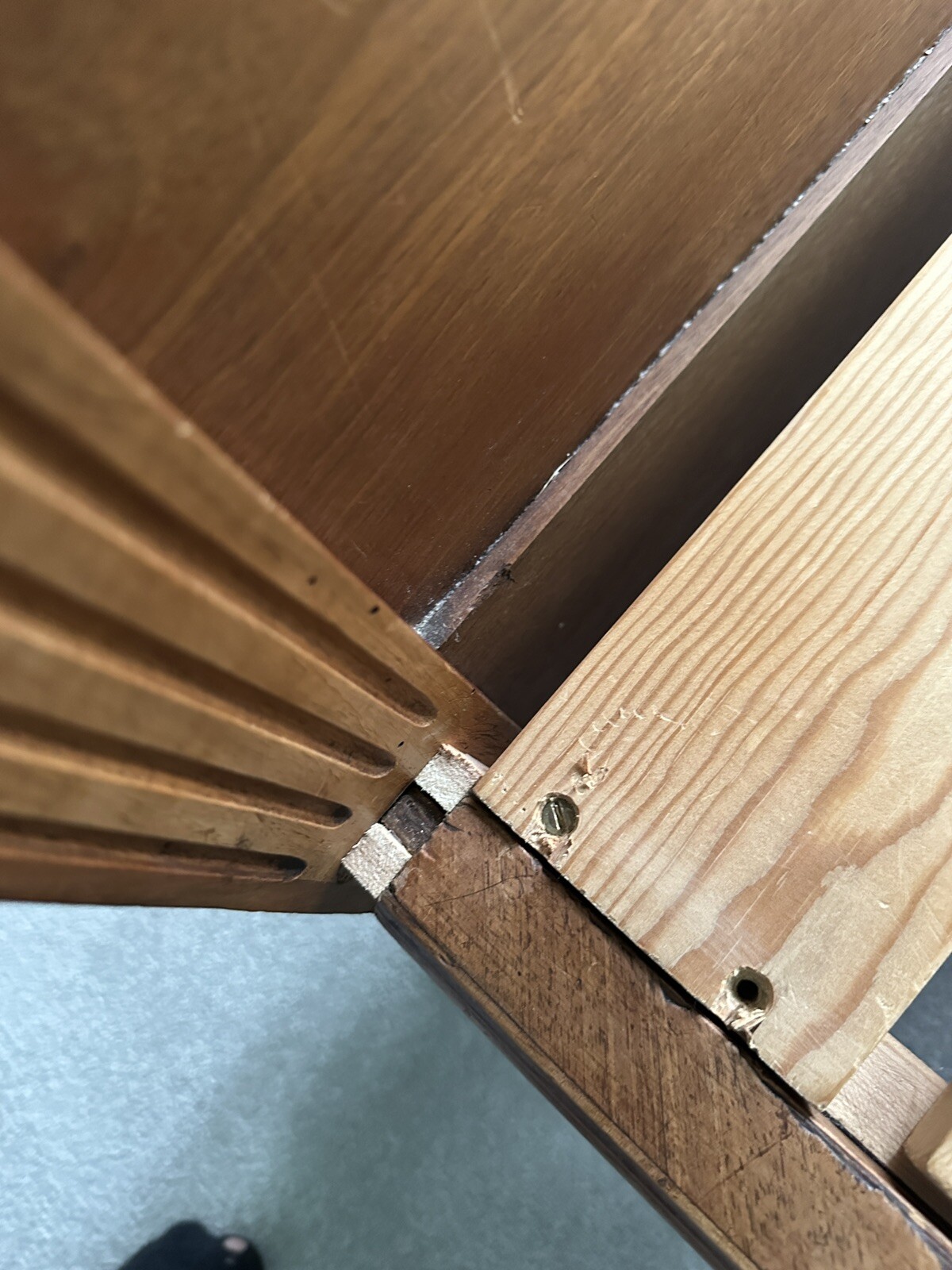 King Size Ornate French Wooden Bed eBay