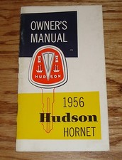Original 1956 Hudson Hornet Owners Operators Manual 56 Original 1956 Hudson Hornet Owners Operators Manual 56