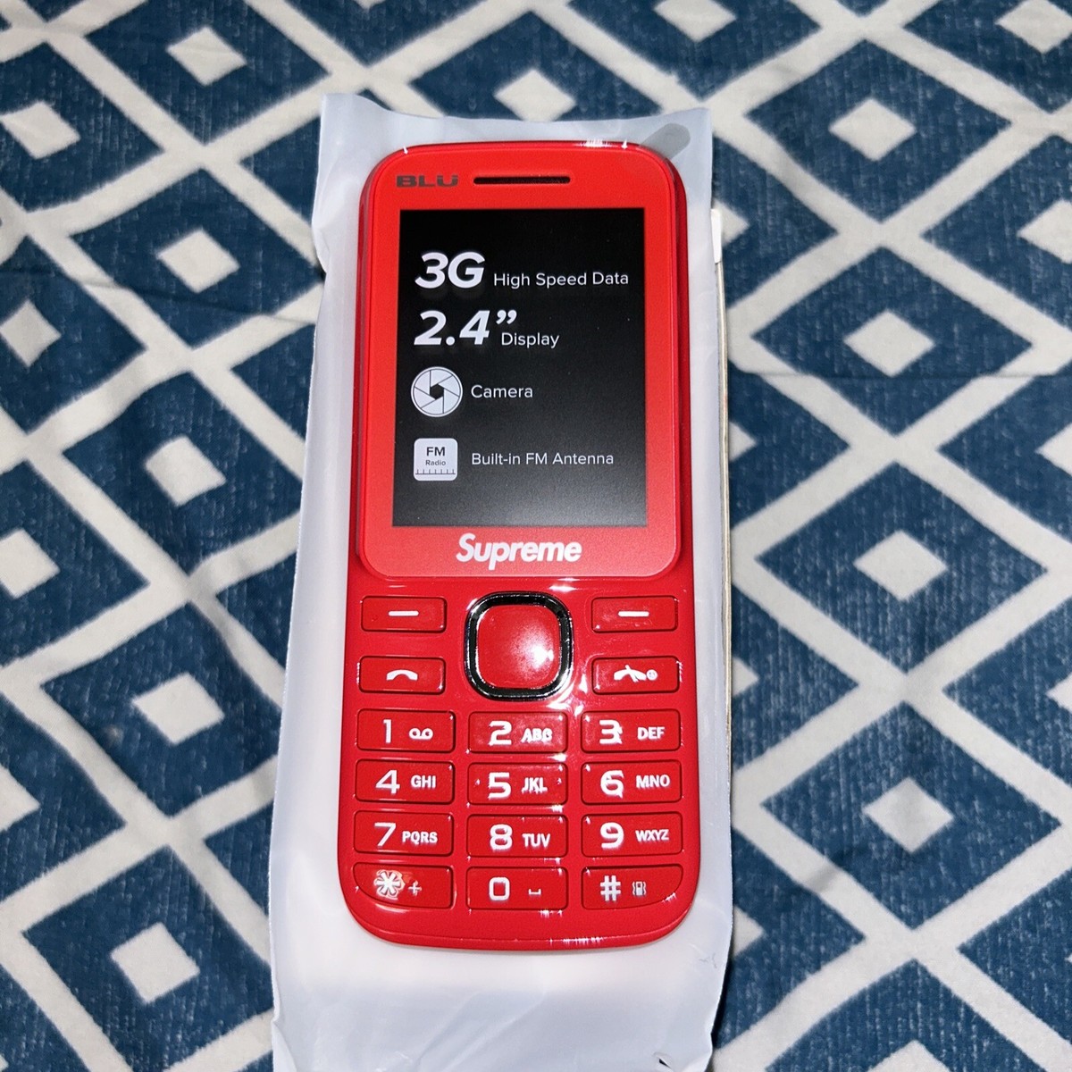 Supreme/BLU Burner Phone RED UNLOCKED !! | eBay Supreme/BLU Burner Phone RED UNLOCKED !! | eBay