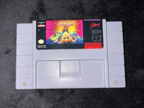 Rock n' Roll Racing (Super Nintendo SNES 1992) authentique TESTÉ/FONCTIONNE - Photo 1/5