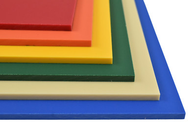 King ColorBoard HDPE Plastic Sheet, Various Sizes, Colors, and Thicknesses