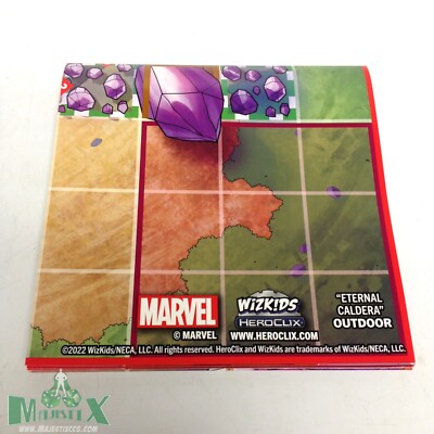 Heroclix X-Men: X of Swords OP set 2-Sided Map! Eternal Caldera / Fae Dungeons
