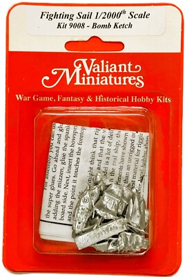 Fighting Sail Kit# 9008 - Bomb Ketch (4 ea.) 1:2000 scale Valiant ...