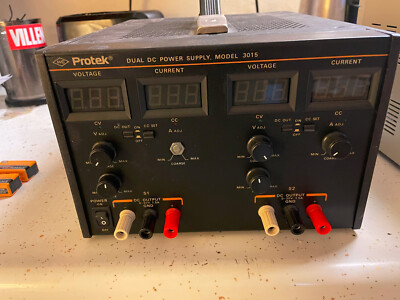 PROTEK 3015 DUAL DC POWER SUPPLY