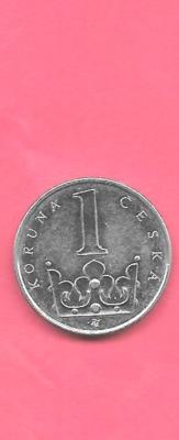 CZECH REPUBLIC KM7 2018 UNC-MINT-BU RECENT KORUNA ANIMAL COIN