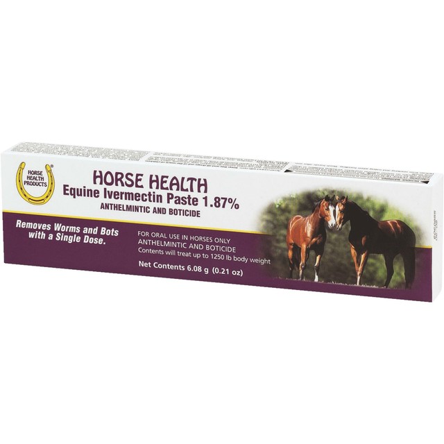 FARNAM Horse Health Equine Ivermectin Paste Dewormer ...