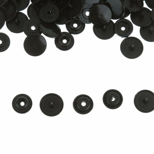 Round KAM Snaps Plastic Buttons Fasteners Press Studs Poppers for Sewing Craft - Picture 17 of 27