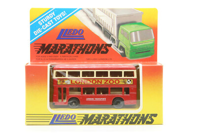 Lledo Marathons - M1002 - Leyland Olympia Bus - rot - London Zoo