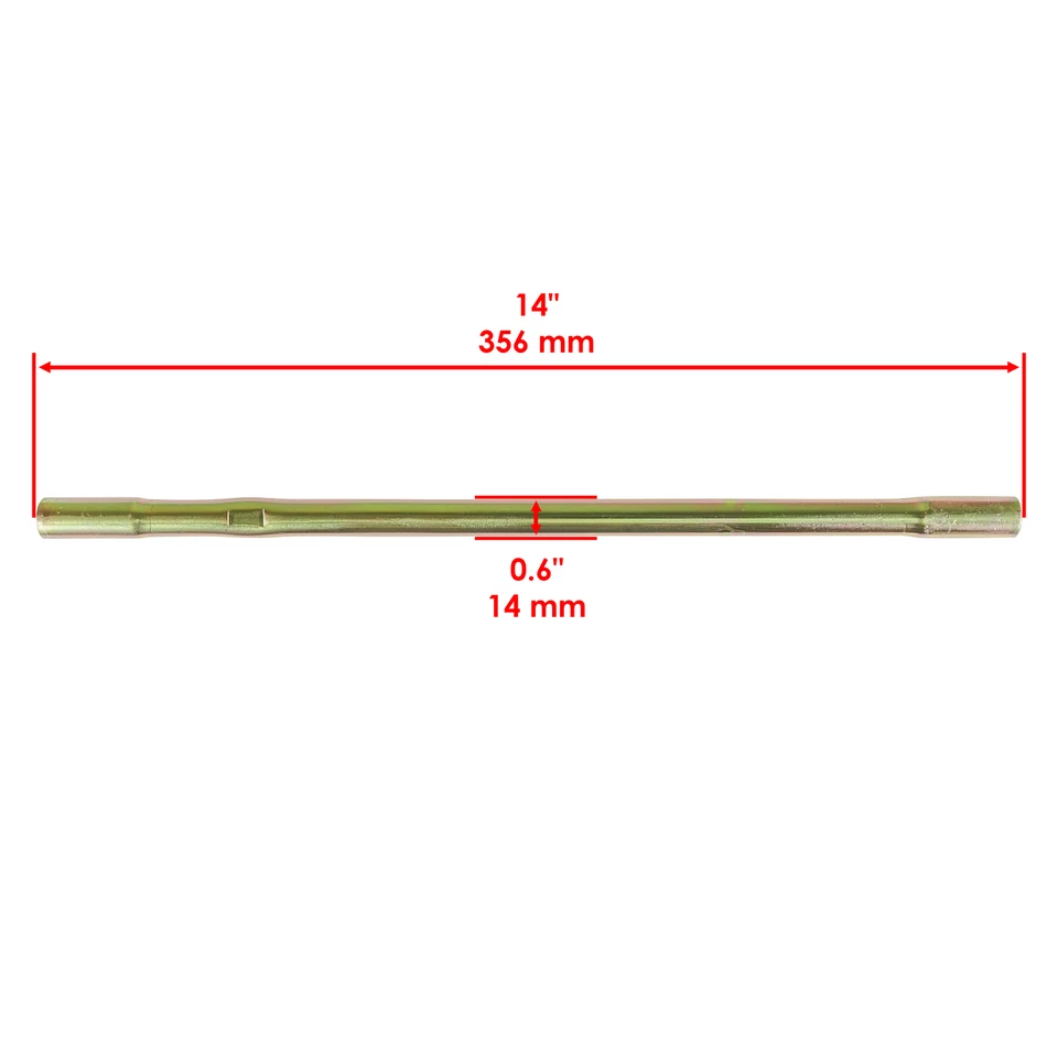 Barra de amarre izquierda o derecha Caltric para Yamaha YFZ450R 2014 2015 2016 2017 2018-2024 Foto 2 de 4