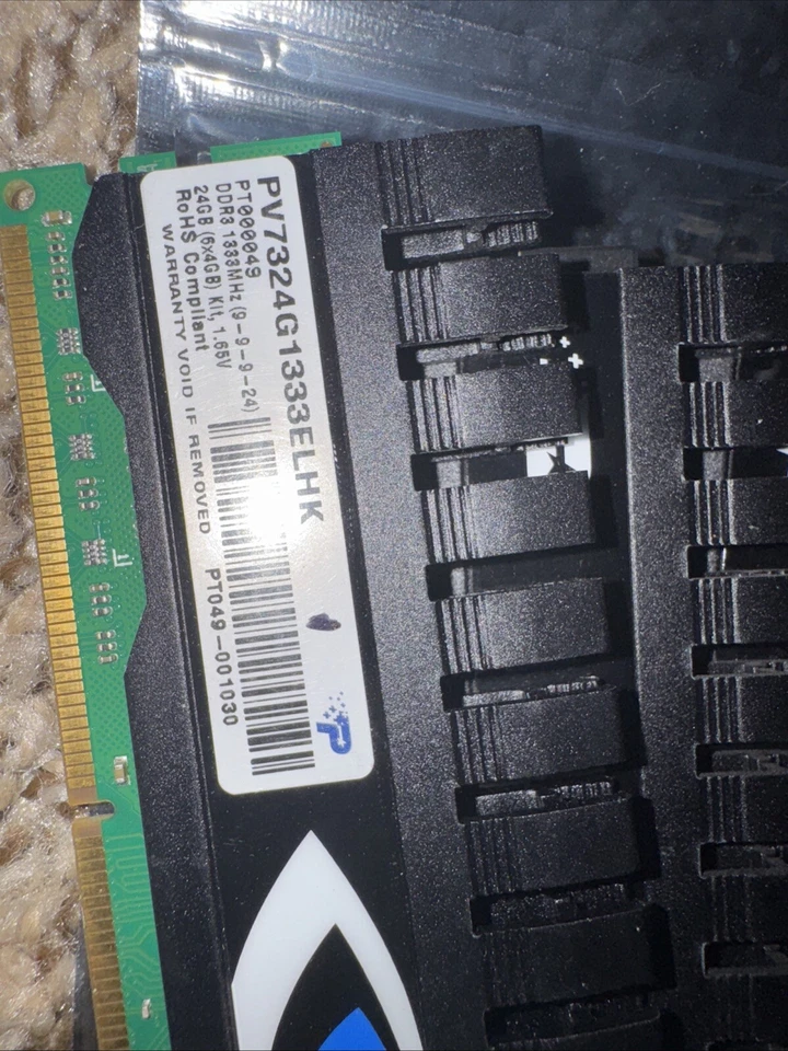 4 GB DDR3 RAM 5x420GB Patriot Sector 7, 1600MHz, Matched set AA94 - Image 2 of 3
