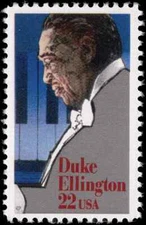US Scott # 2211, Duke Ellington, 1986 22¢ Stamp, MNH
