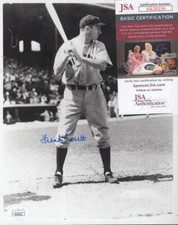 FRANK CROSETTI NY YANKEES SIGNED AUTOGRAPHED 8X10 PHOTO JSA AK20216