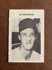 1972 MILTON BRADLEY Ed Brinkman DETROIT TIGERS NM
