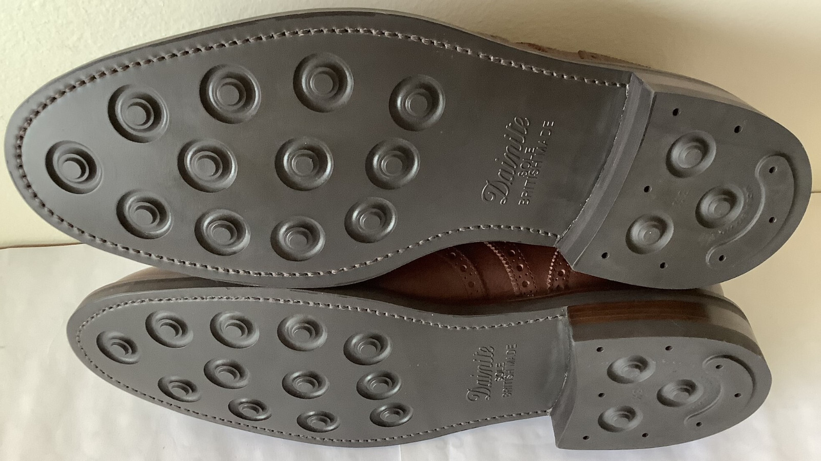 SAOLA Scarpe Sons of Henrey Longwing Derby Wingtip taglia 11 USA