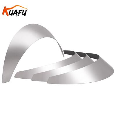 KUAFU 4PCS Universal Steel Wheel Arch Set Fender Flares 5'' Wide Body Kit