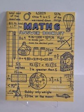 Teaching Textbook Math 6 Answer Booklet