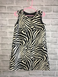 zebra print jumper dress