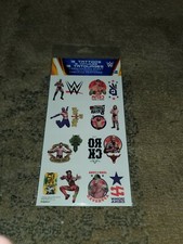 WWE TEMPORARY TATTOOS 16 the rock John Cena Daniel Bryan rey mysterio