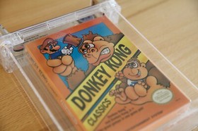 Nintendo NES Donkey Kong Classics USA CIB WATA 9.2 no vga