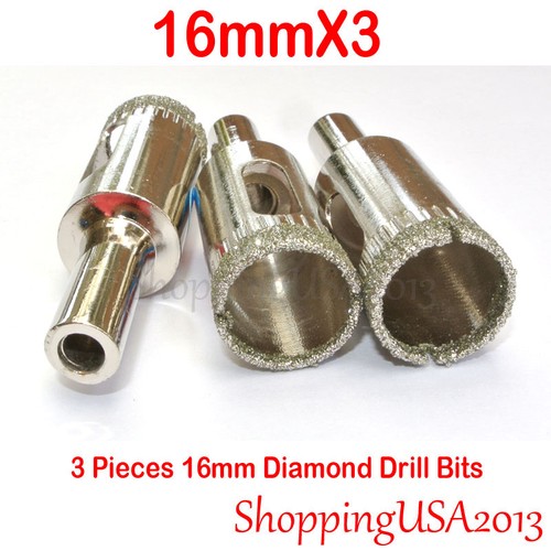 3mm-60mm All Size 3 Pieces Diamond Drill Bits Hole Saw Cutter Tools Sets - Picture 31 of 93