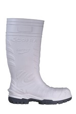 Cofra SAFEST WHITE S5 CI SRC Tg. 48 STIVALE DA LAVORO ANTINFORTUNISTICO BIANCO