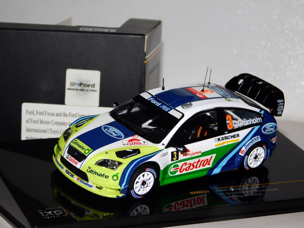 FORD FOCUS WRC #3 GRONHOLM RALLY JAPAN 2006 IXO RAM231 1/43