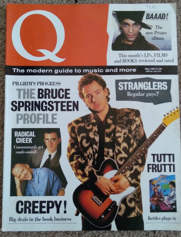 SPRINGSTEEN: Q Magazine (UK)  May, 1987: The Bruce Springsteen Profile (EXC)