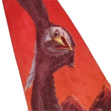 Vintage 80s Harley Davidson Ralph Marlin Necktie "Gliding Turns" Soaring Eagle