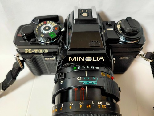 EXC Minolta X-700 Manual Film Camera with MD 35 - 50mm f3.5 Lens Made in Japan - Picture 2 of 12
