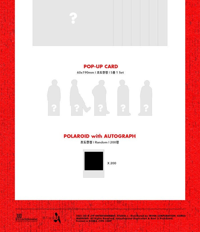 DAY6 [SHOOT ME:YOUTH PART1] 3rd Mini Album BULLET CD+F.Buch+Karte+