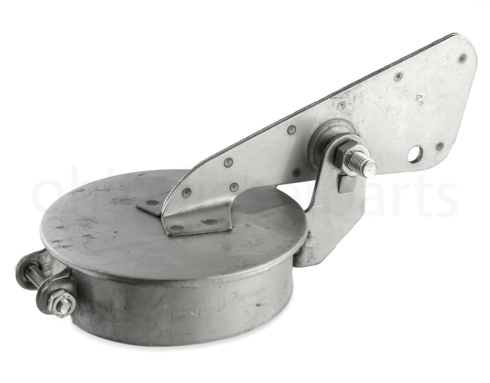 4" Inch Stainless Steel Tractor Exhaust Silencer Weather Cap Muffler