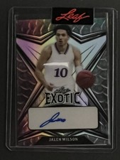 2023 Leaf Exotic Multi-Sport Young Stars Cards Checklist 21